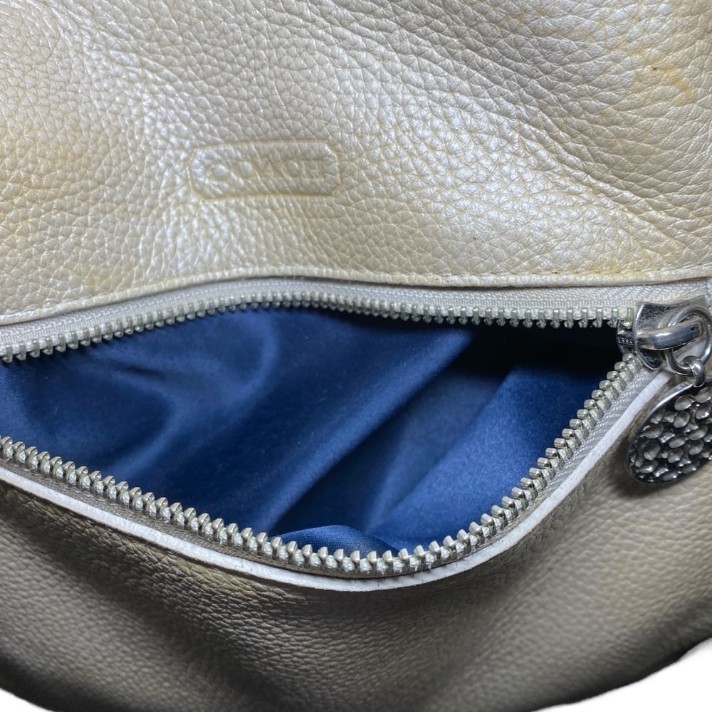 Coach Leather Shoulder Bag With Strap - Picture 9 of 14